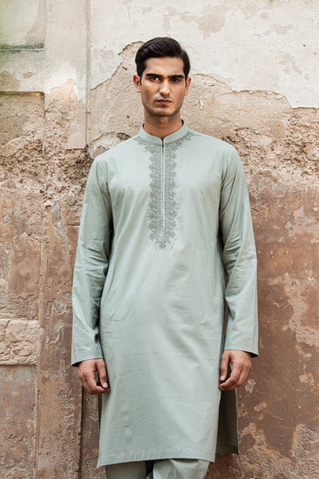 Mint Green Kurta Shalwar